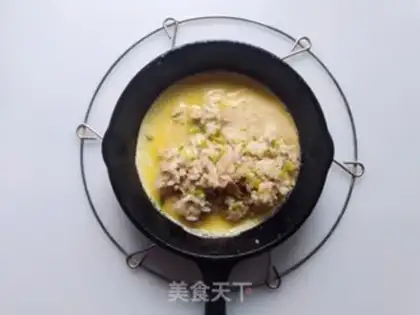 Make Celery tuna omelet step 7