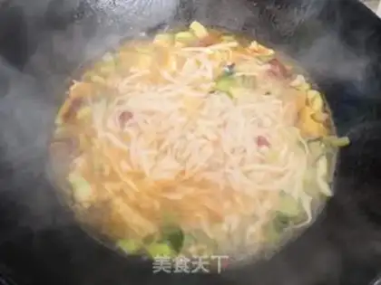 Make Soup noodles step 6