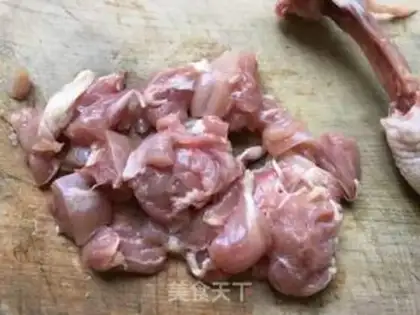 Make Frozen chicken rice step 2