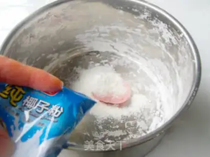 Make Coconut butterflies step 3