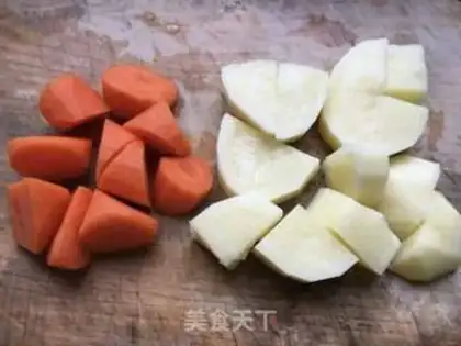 Make Frozen chicken rice step 4