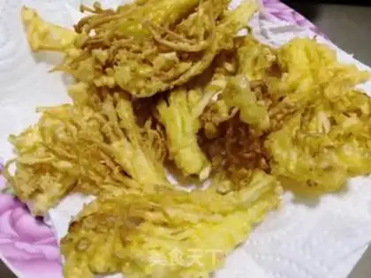 Make Fries of golden mushrooms step 8