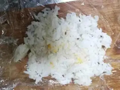 Make Meal rice step 2