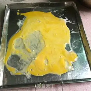 Make Egg sausage powder step 5