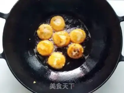 Make Egg sausage powder step 6