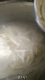 Make Fishball, white mushroom soup step 6