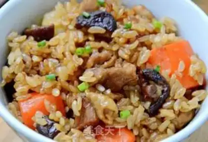 Make Frozen chicken rice step 15
