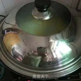Make Egg sausage powder step 9