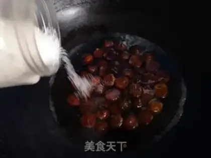 Make Sugar roasted chestnuts step 3