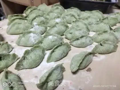 Make Pine dumplings step 8