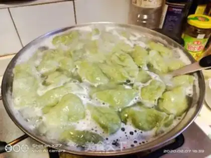 Make Pine dumplings step 9