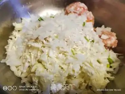 Make The cabbage tart step 2