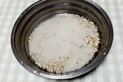 Make ♪ The rice ♪ step 0