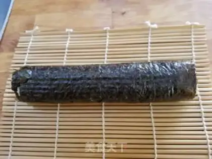 Make Sushi rolls step 9