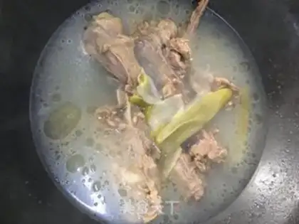 Make A light lamb soup step 4