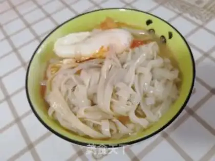 Make Tomato egg noodles step 8