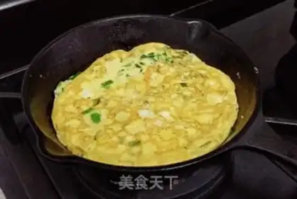 Make Cream fried eggs step 5