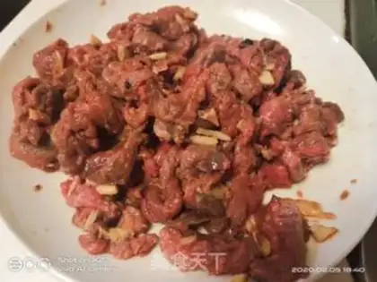 Make Fried beef step 0