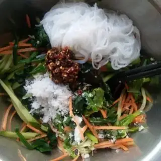 Make Carrot and spinach fans step 4