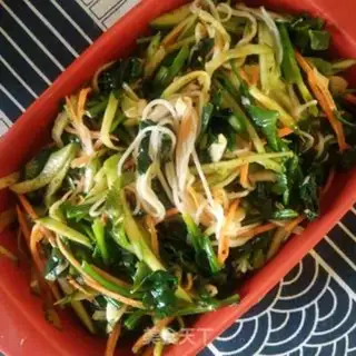 Make Carrot and spinach fans step 5