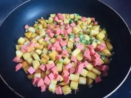 Make Bricked omelet step 3