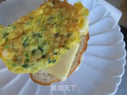 Make Egg cheese sandwich step 8