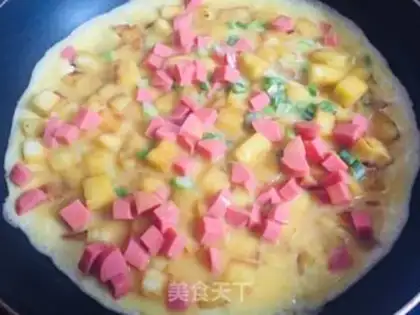 Make Bricked omelet step 5