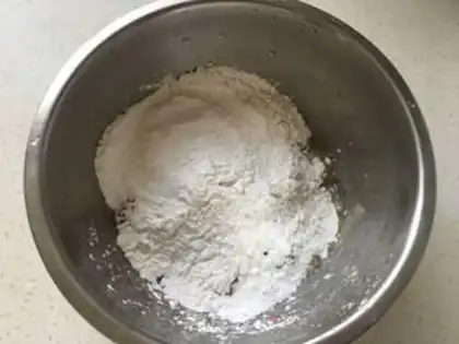 Make Banana rice cake step 3