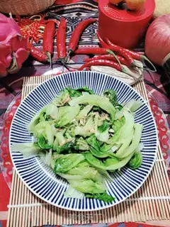 Make Shrimp-skin, lettuce step 6