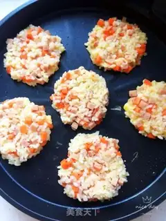 Make Gold rice omelet step 6