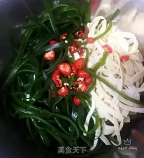 Make Seaweed bean skin step 4