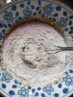 Make Banana coffee, marfin cake step 4