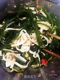 Make Seaweed bean skin step 7