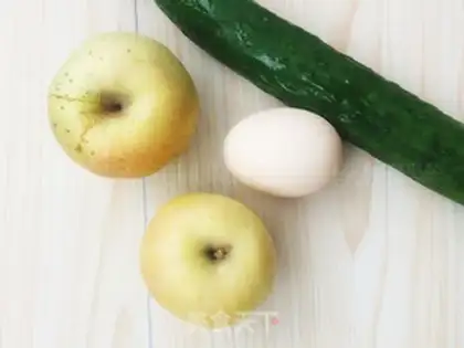 Make Blue apple cucumber salad step 0