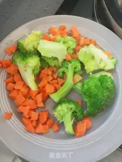 Make Vegetable rice step 1
