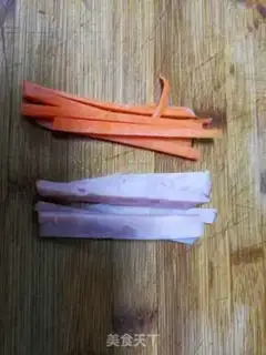 Make Ham sushi step 2