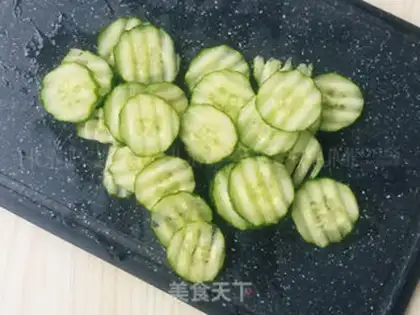 Make Blue apple cucumber salad step 2