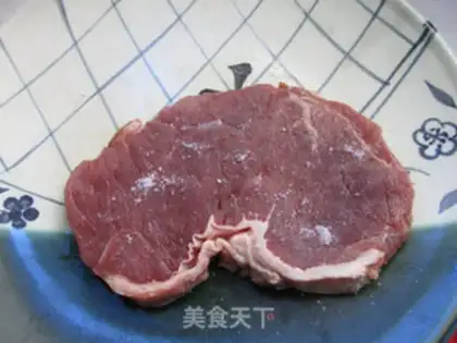 Make Fried cold steak step 1