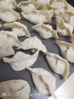 Make Frozen meat dumplings step 2