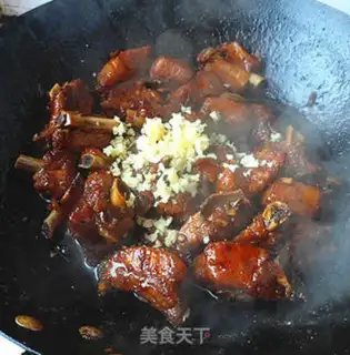 Make Garlic gum veal ribs step 9