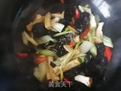Make Screech, tofu dry step 7