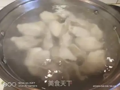 Make Frozen meat dumplings step 5