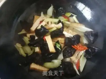 Make Screech, tofu dry step 8