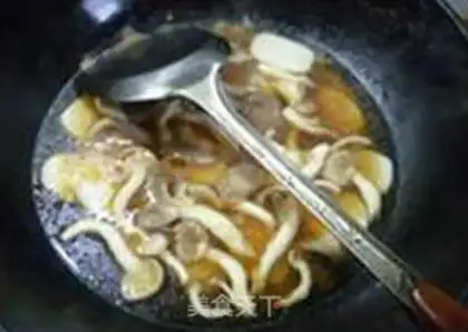 Make The egg show and the mushroom soup step 8