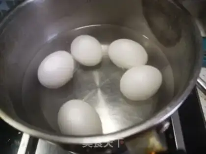 Make Ham devil eggs step 0