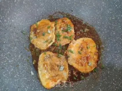 Make Eggs of eggplant juice step 6