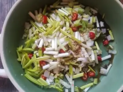 Make The sea belts are sprouts and sprouts step 2