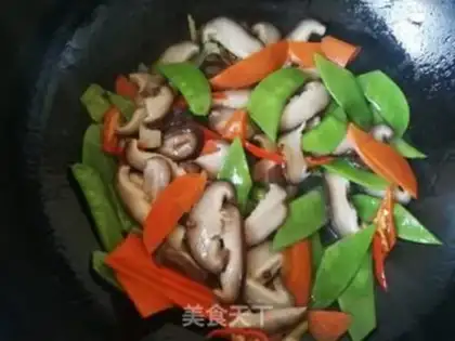 Make Dutch carrot fried mushrooms step 8