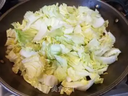 Make Shrimp cabbage tofu step 10