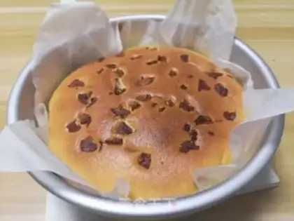 Make Sour cream sponge cake step 15